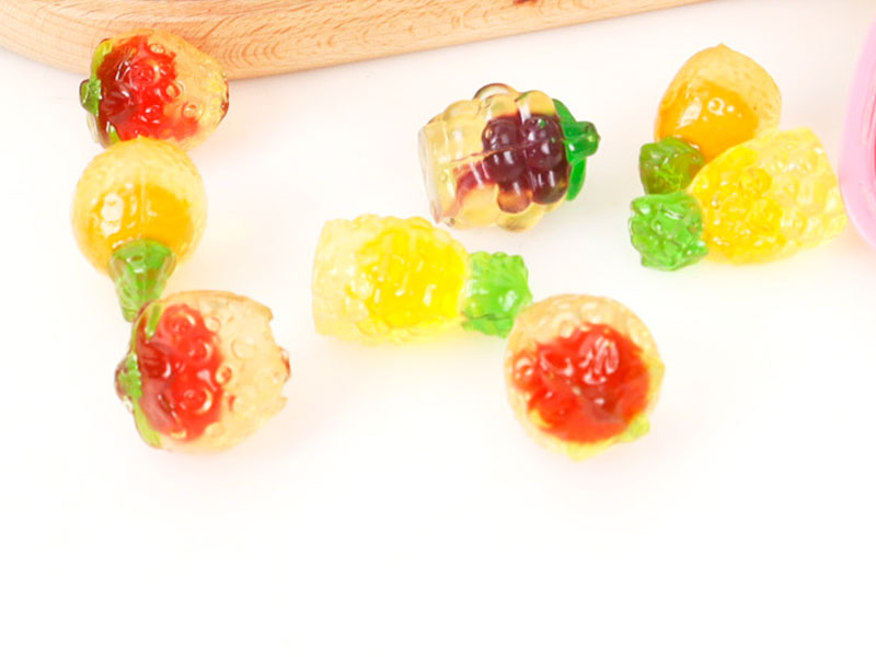 custom mold realistic gummy candy factory production process