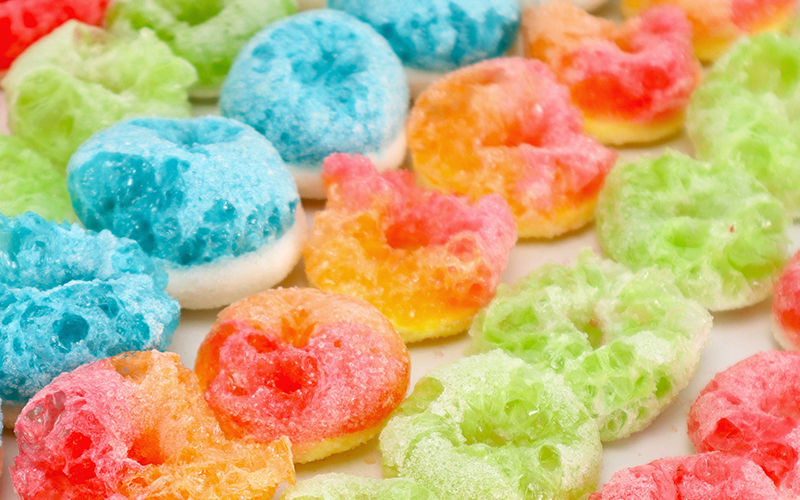 Freeze-dried candy: unique crispy taste, creating a differentiated product line!