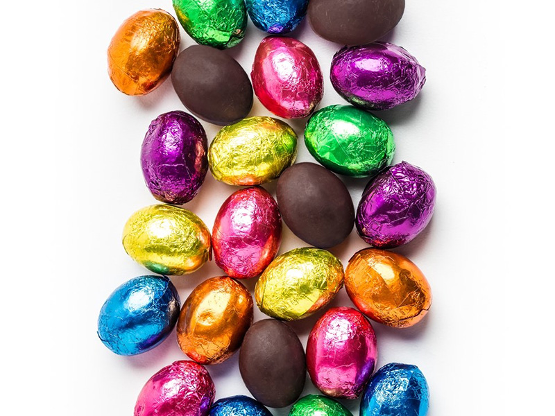 Easter candy assortment designed for holiday promotions and merchandising
