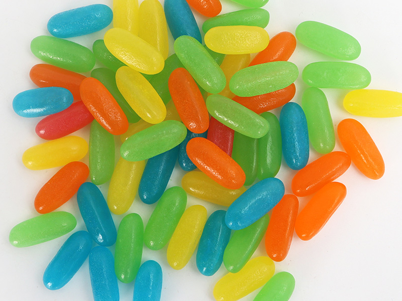 Export-quality fruit candy produced by professional candy manufacturer