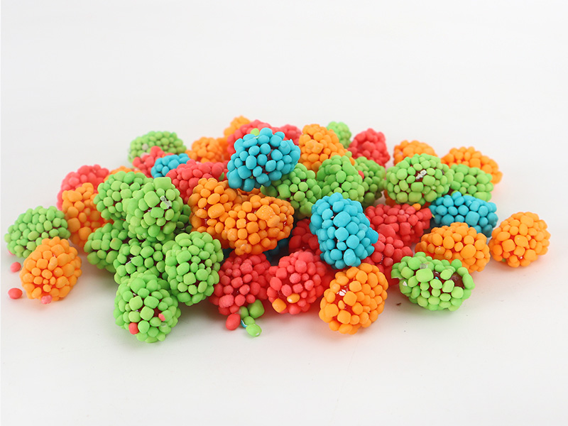 Bulk fruit candy products suitable for seasonal and year-round retail