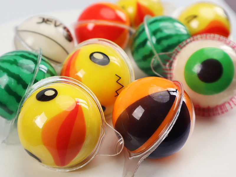 Bulk fruit candy products suitable for supermarket sales channels