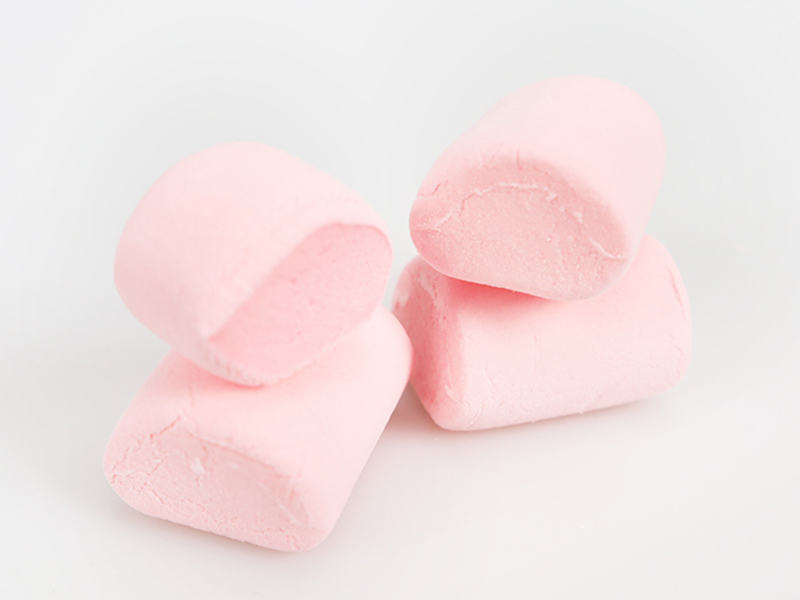 Retail packaging solutions for extruded marshmallow candy in bulk and OEM programs