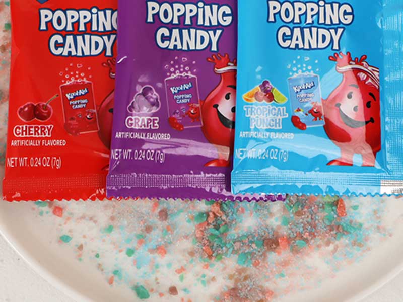 carbonated candy crystals texture detail for B2B buyers